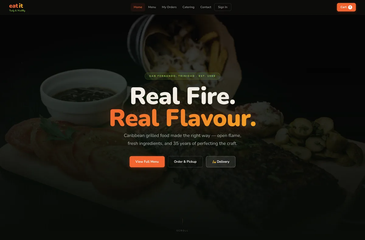 EatIt — live website built by ServersRus